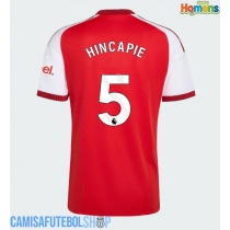Camisa de time de futebol Arsenal Piero Hincapie #5 Replicas 1º Equipamento 2026-27 Manga Curta